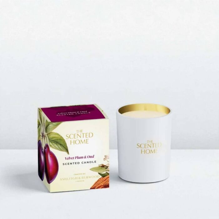 Ashleigh & Burwood Velvet Plum & Oud Scented Candle